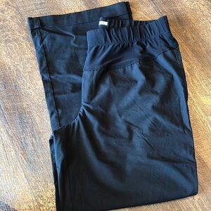 Duo maternity large black dress pant